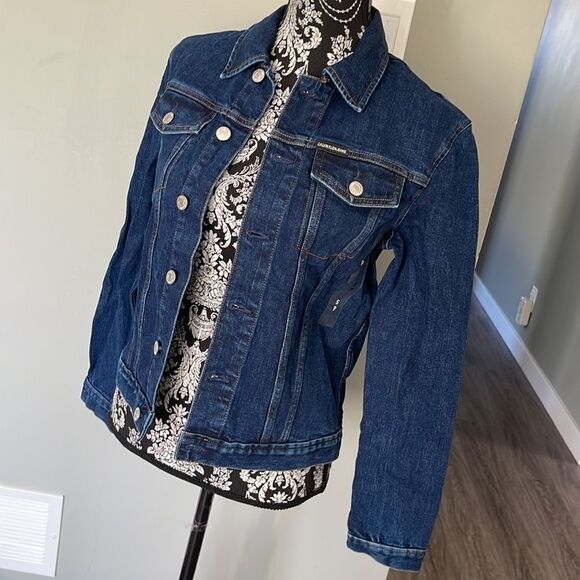 Calvin Klein Jeans Jacket NEW Small - Picture 1 of 4